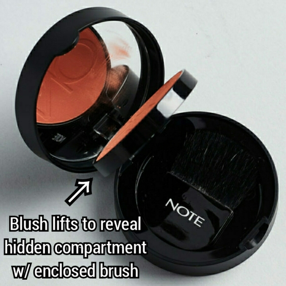 Note Cosmetics Luminous Silk Blush Compact + Brush - Picture 5 of 7